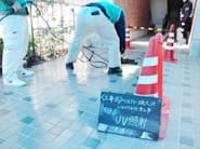 マンションエントランス防滑工事